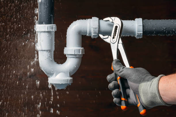 Professional Drain Cleaning technician working in Albany, NY
